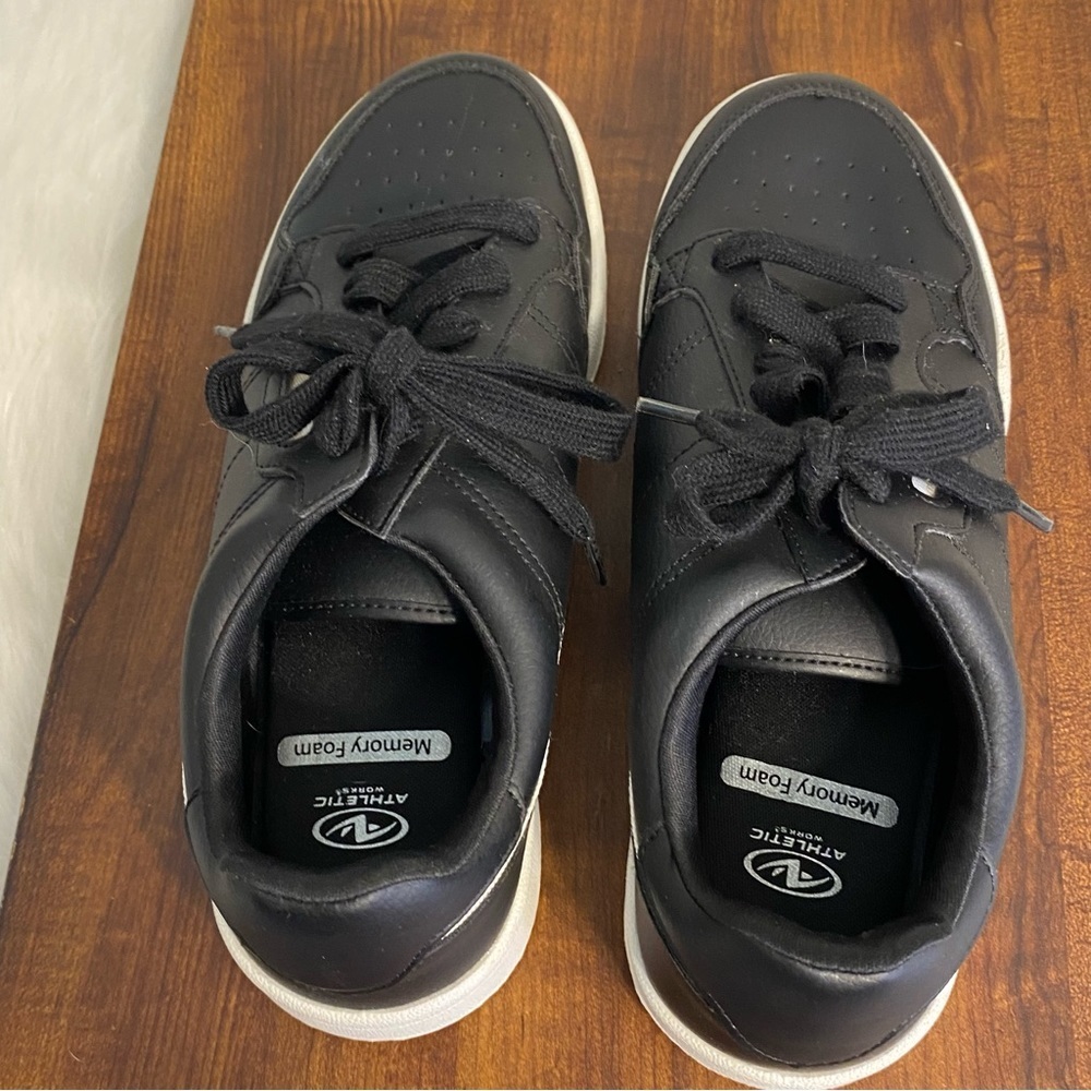 Athletic Works Shoes Women’s Size 7.5 Black Lace‎ Up